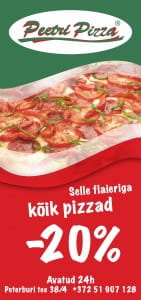 Peetri Pizza Flaier