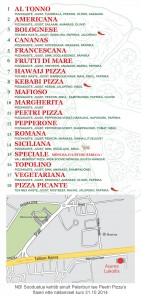 Peetri pizza flaier
