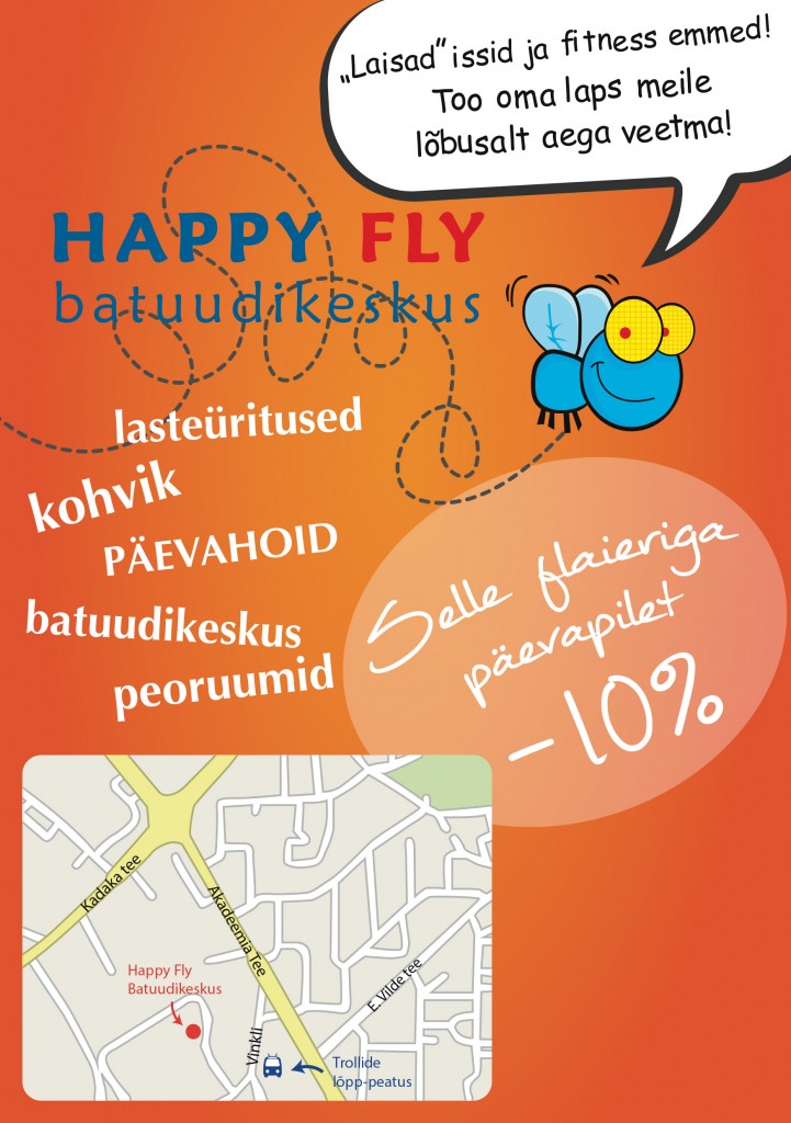 Happy Fly flaier