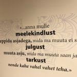 seinakleebised, tekst seinale